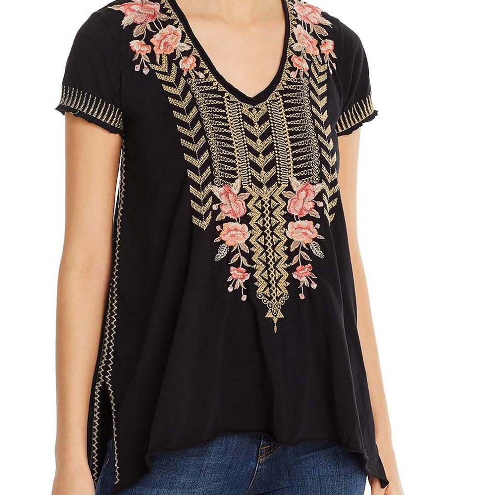 Johnny Was Rianne Knit Drape Top